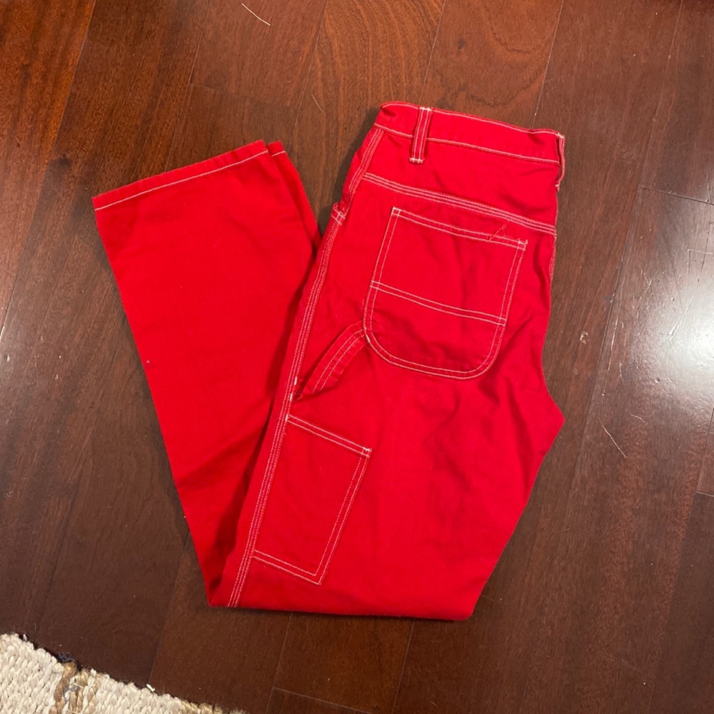 Red dickies pants